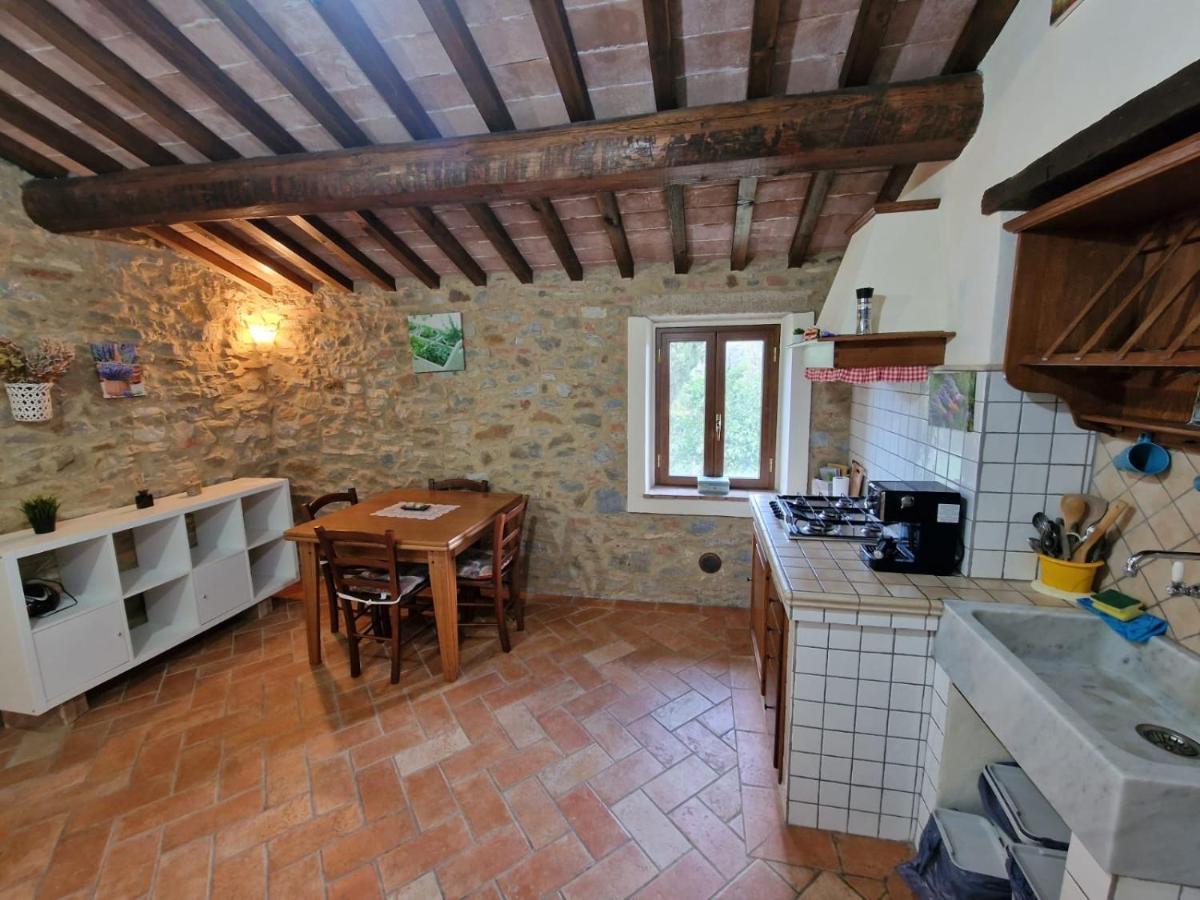 Piccola Casa Toscana Con Giardino Con Vista Mozzafiato Podere Cordicella Εξωτερικό φωτογραφία